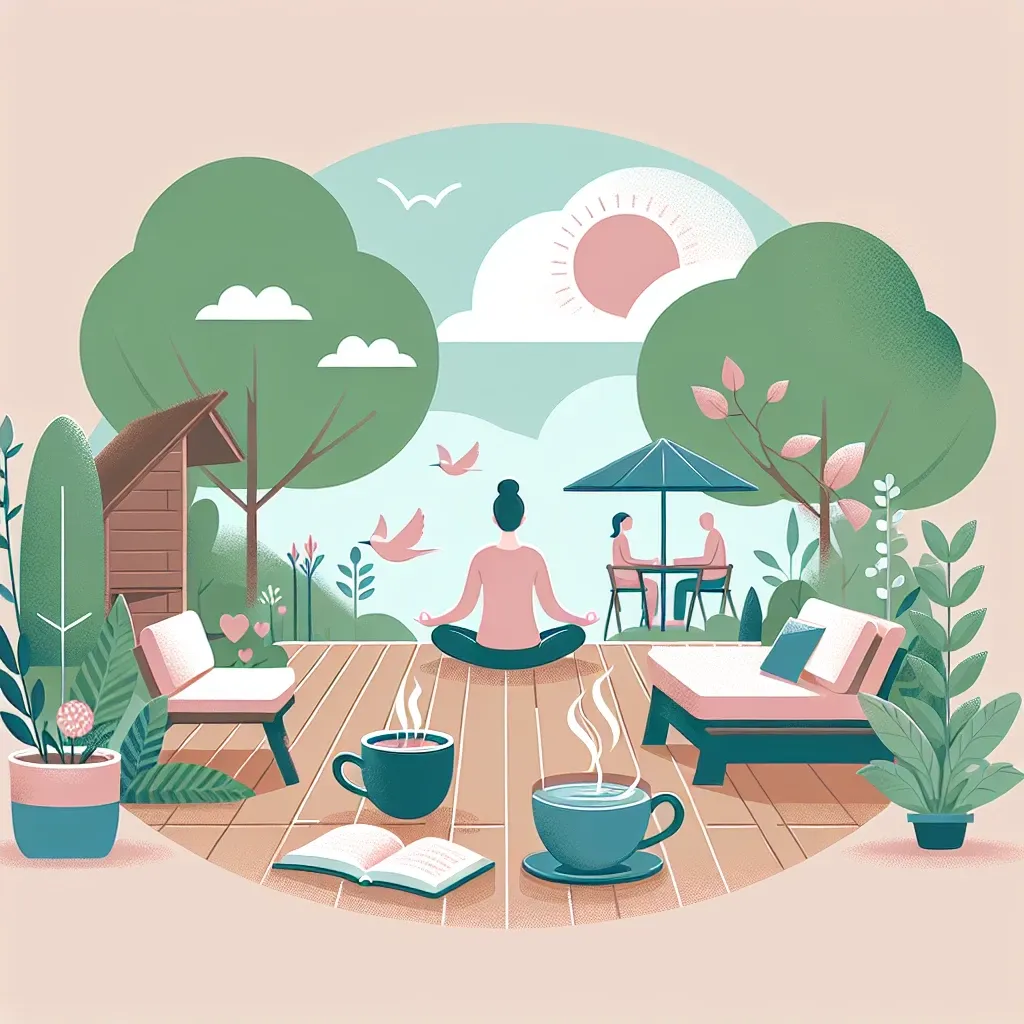 "Beneficios de la soledad en la salud: Persona meditando en un entorno natural, disfrutando de momentos de soledad para mejorar el bienestar mental y emocional."